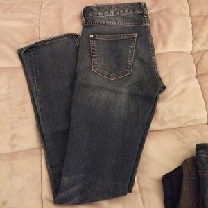 Express Jeans - low rise - stretchy, size 4R